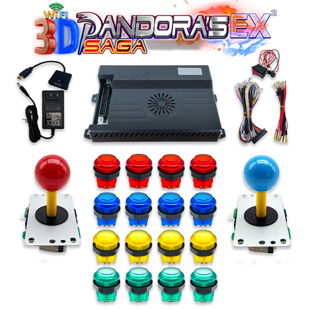 Gun Shooting Arcade - 3D WiFi 10888 in 1 Pandora