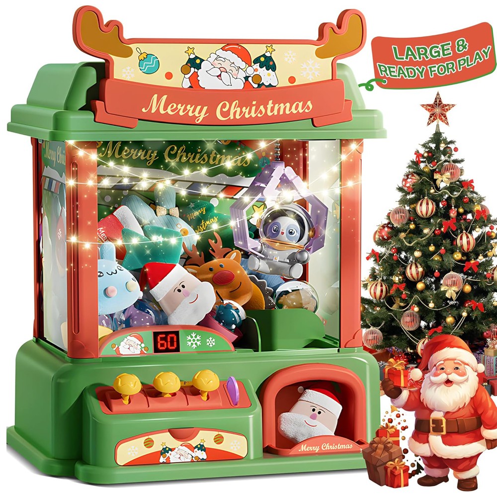 Christmas Claw Machine For Kid – Arcade Games Vending recenzja i cena