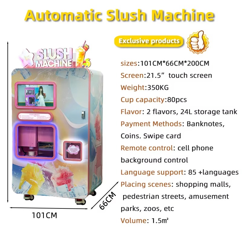 Adjustable Slushie Vending Mac – Slushie Machine Vending recenzja i cena