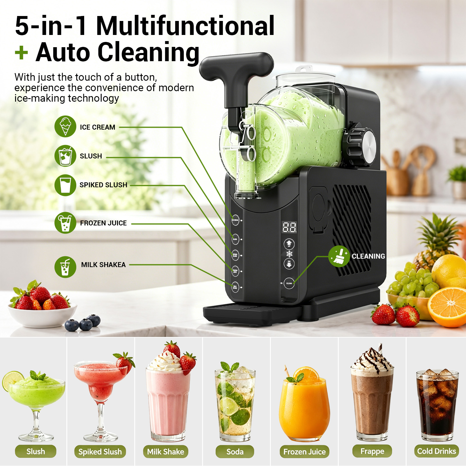 2-in-1 Slushie Machines & Soft – Slushie Machine Vending recenzja i cena