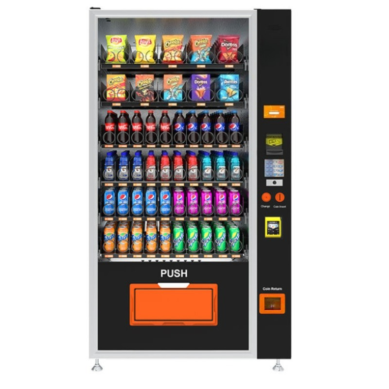 Drinks and Snacks Touch Screen – Commercial Vending Machine recenzja i cena