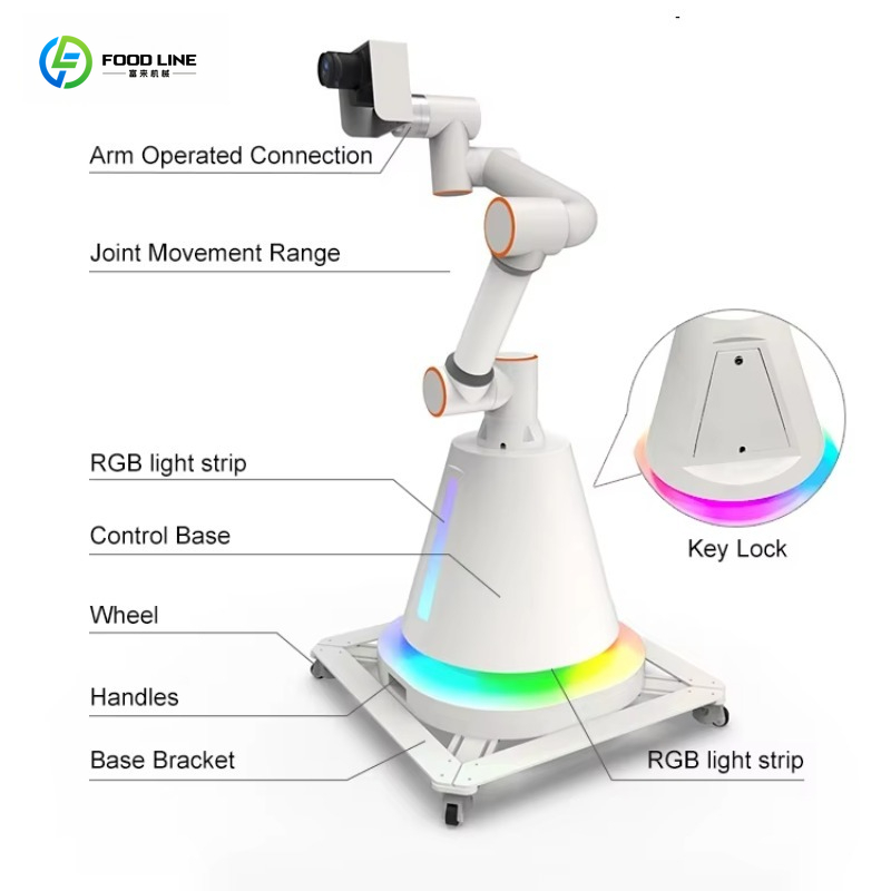 Customized 6 Axis Spin Robotic – Photo Booth Machine recenzja i cena
