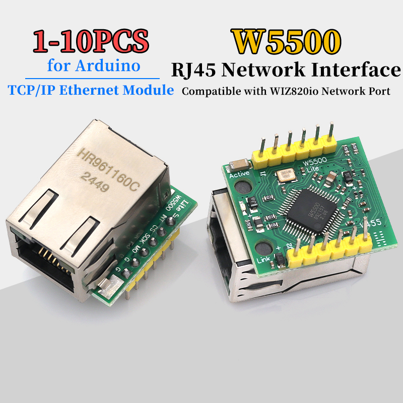 1/5/10Pcs W5500 Module TCP/IP  – Arduino Vending Machine Project recenzja i cena