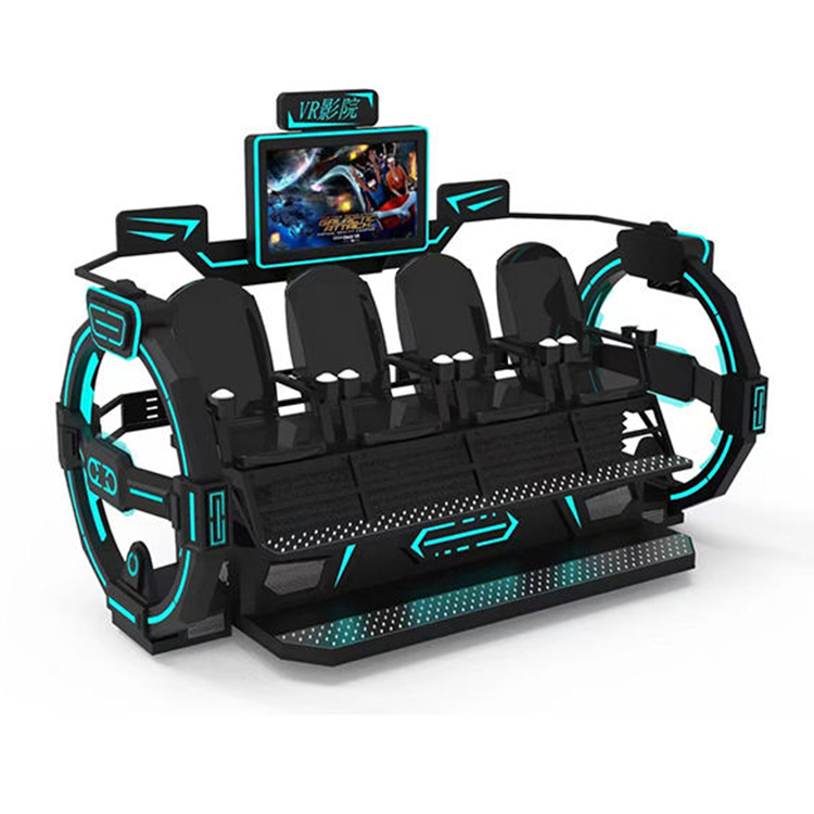High Quality Theme Park 4 Seat – 9D Vr Simulator recenzja i cena