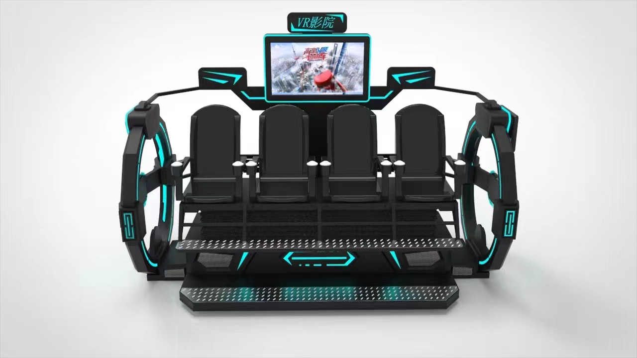 High Quality Theme Park 4 Seat – 9D Vr Simulator recenzja i cena