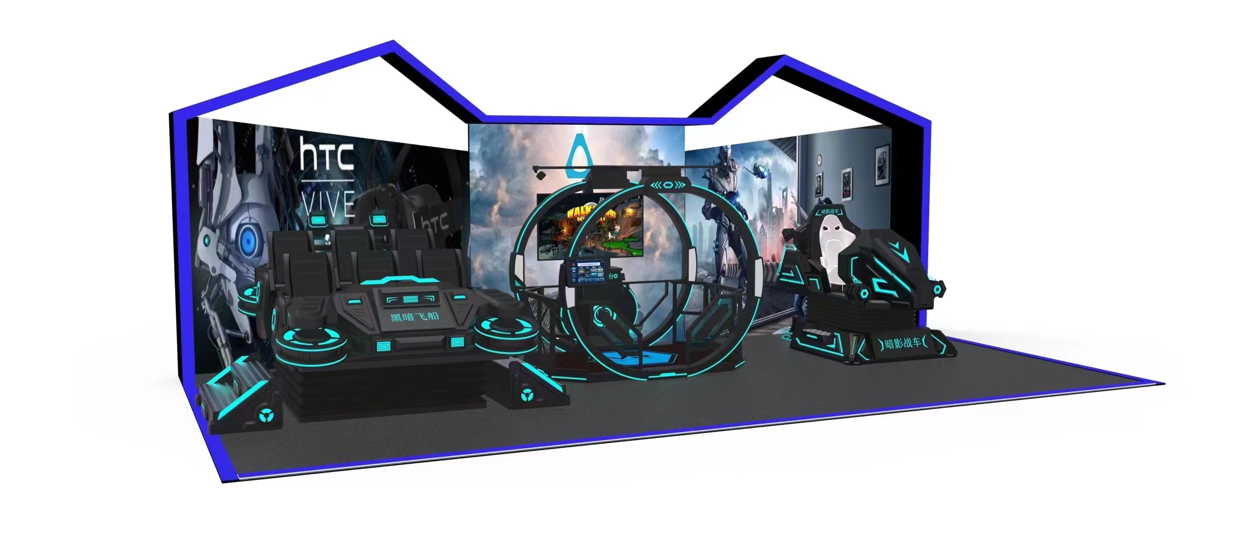 High Quality Theme Park 4 Seat – 9D Vr Simulator recenzja i cena