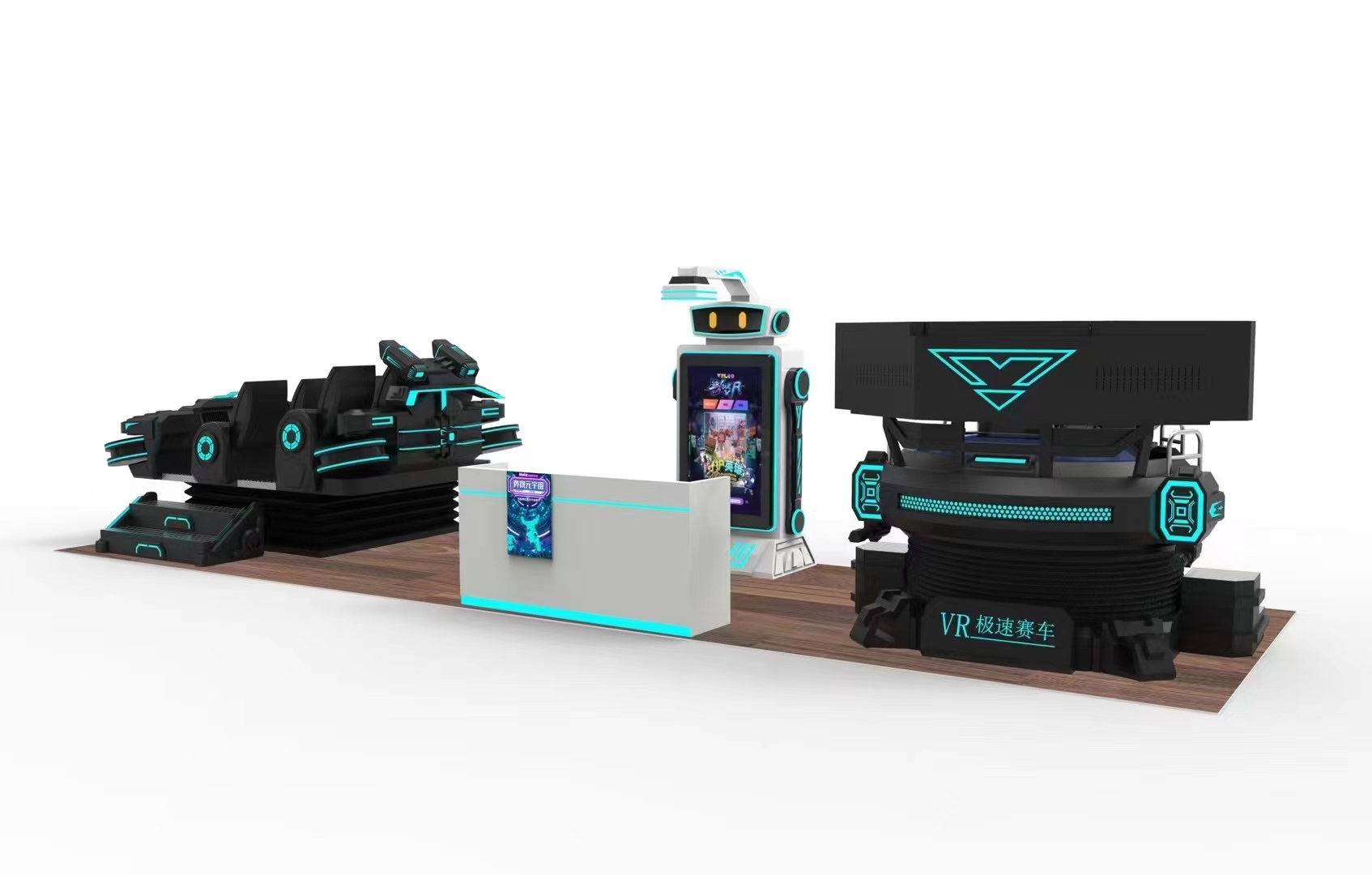 High Quality Theme Park 4 Seat – 9D Vr Simulator recenzja i cena