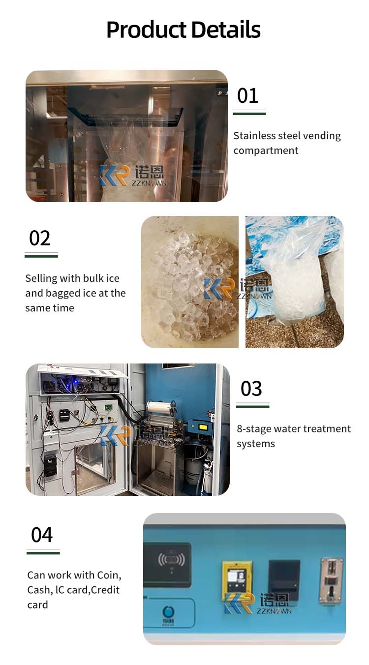 Customized Automatic Ice Vendi – Commercial Vending Machine recenzja i cena