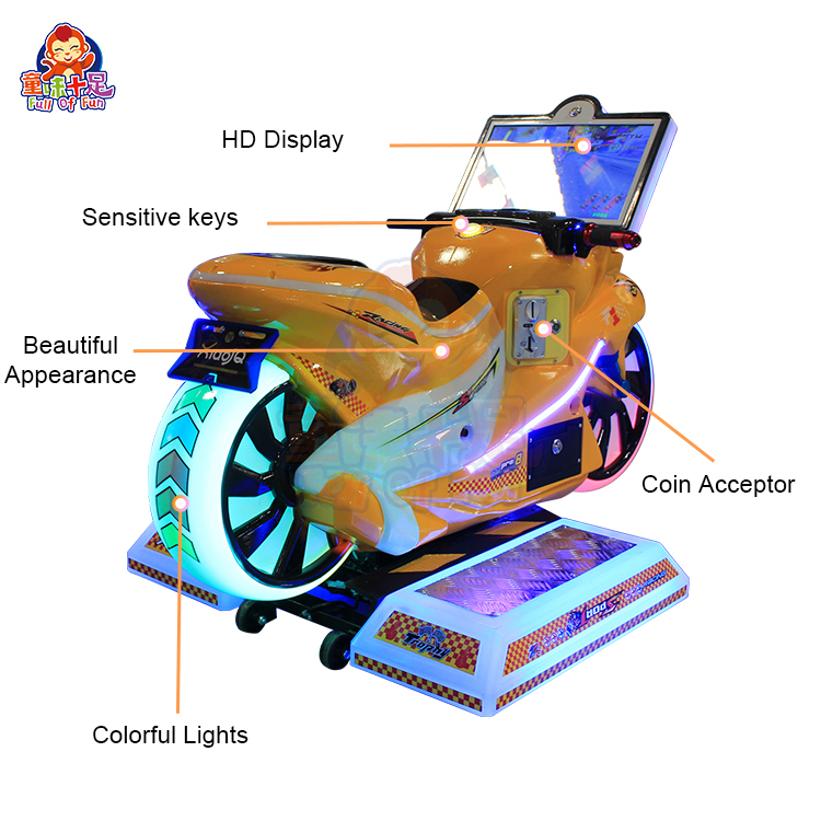 Indoor Amusement Children Moto – Coin Operated Kiddie Ride recenzja i cena