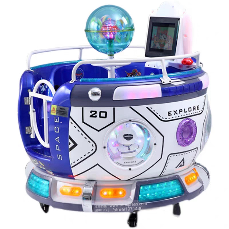 Children Play 360 Degree Rotat – Coin Operated Kiddie Ride recenzja i cena
