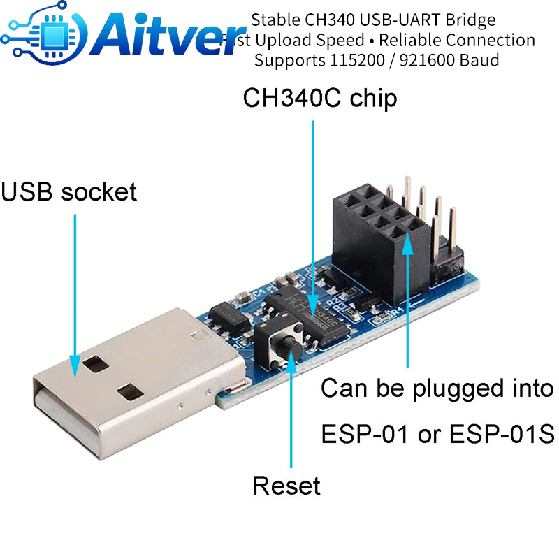 ESP01 Programmer Adapter USB t – Arduino Vending Machine Project recenzja i cena