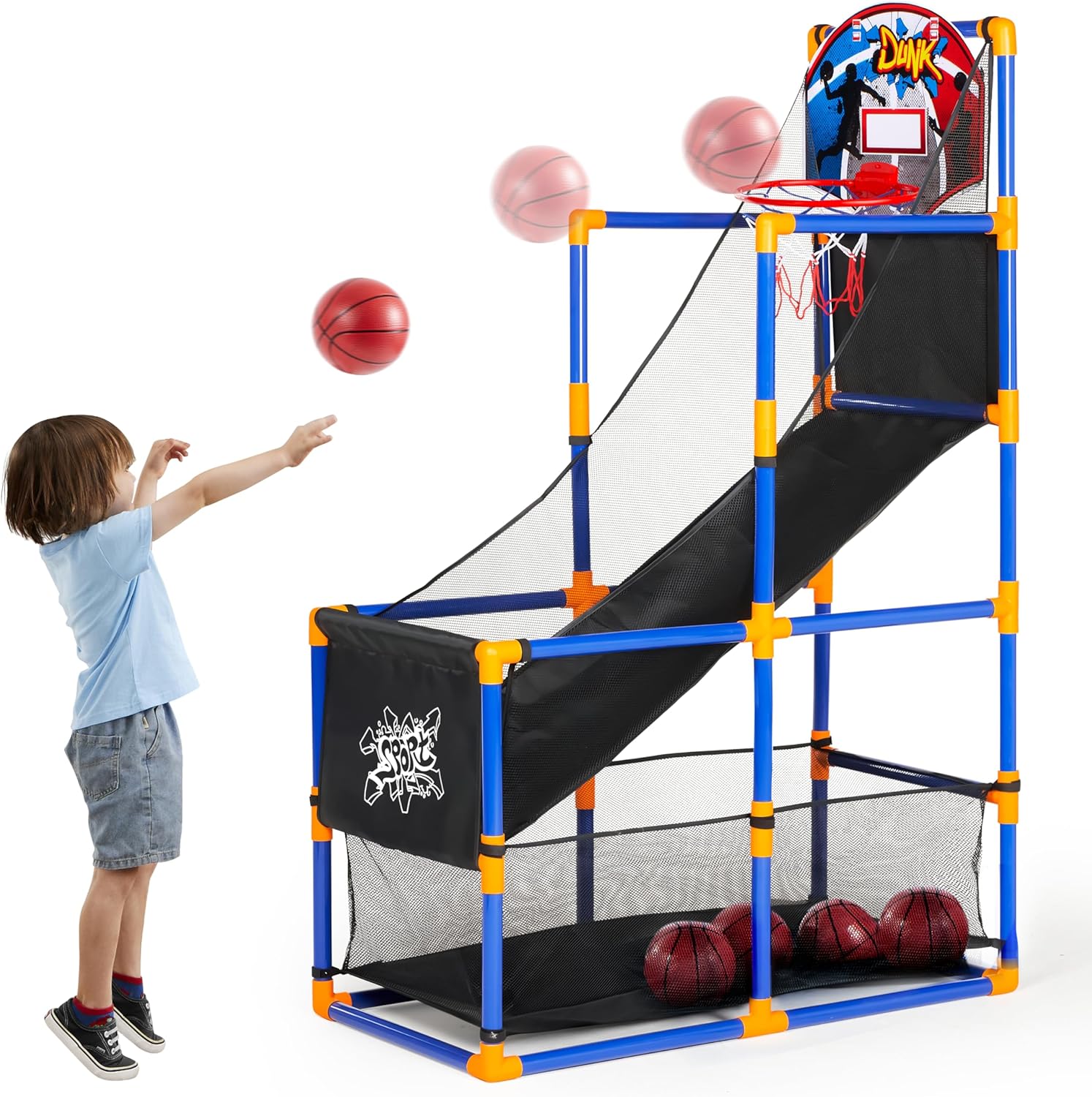 Arcade Basketball Game Set wit – Arcade Games & Vending Llc recenzja i cena
