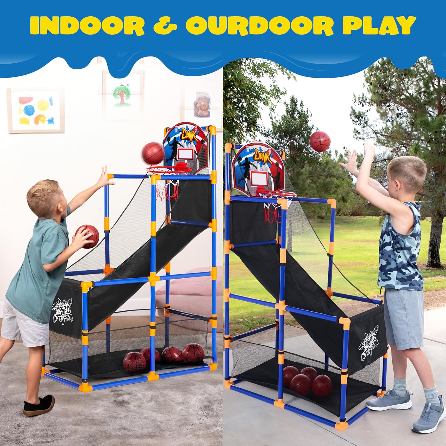 Arcade Basketball Game Set wit – Arcade Games & Vending Llc recenzja i cena