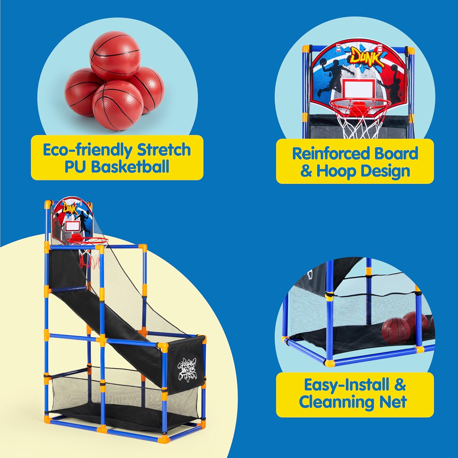 Arcade Basketball Game Set wit – Arcade Games & Vending Llc recenzja i cena