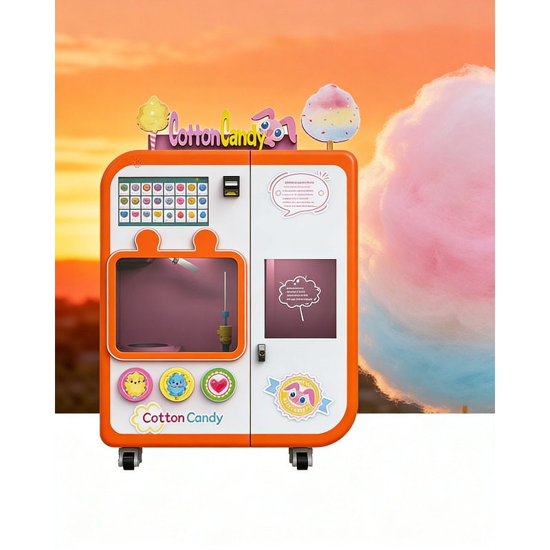 Fully Automatic Cotton Candy V – Commercial Vending Machine recenzja i cena