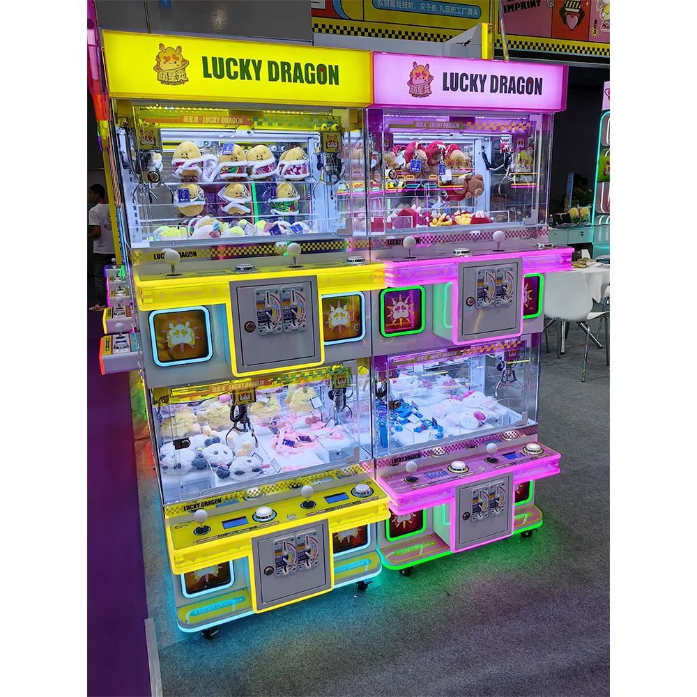 #New Colorful Claw Machine Luc – Arcade Prize Vending Machine recenzja i cena