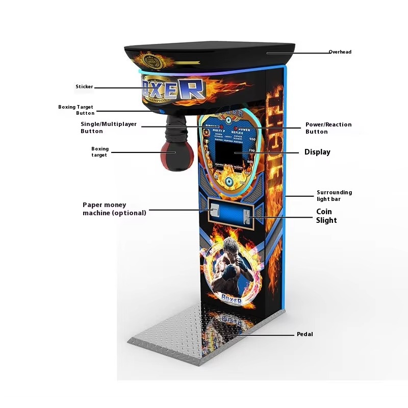 Black King Boxing Arcade Machi – Arcade Games & Vending Llc recenzja i cena