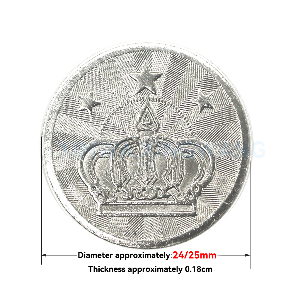100PCS  Coins Tokens Stainless – Arcade Games Vending recenzja i cena