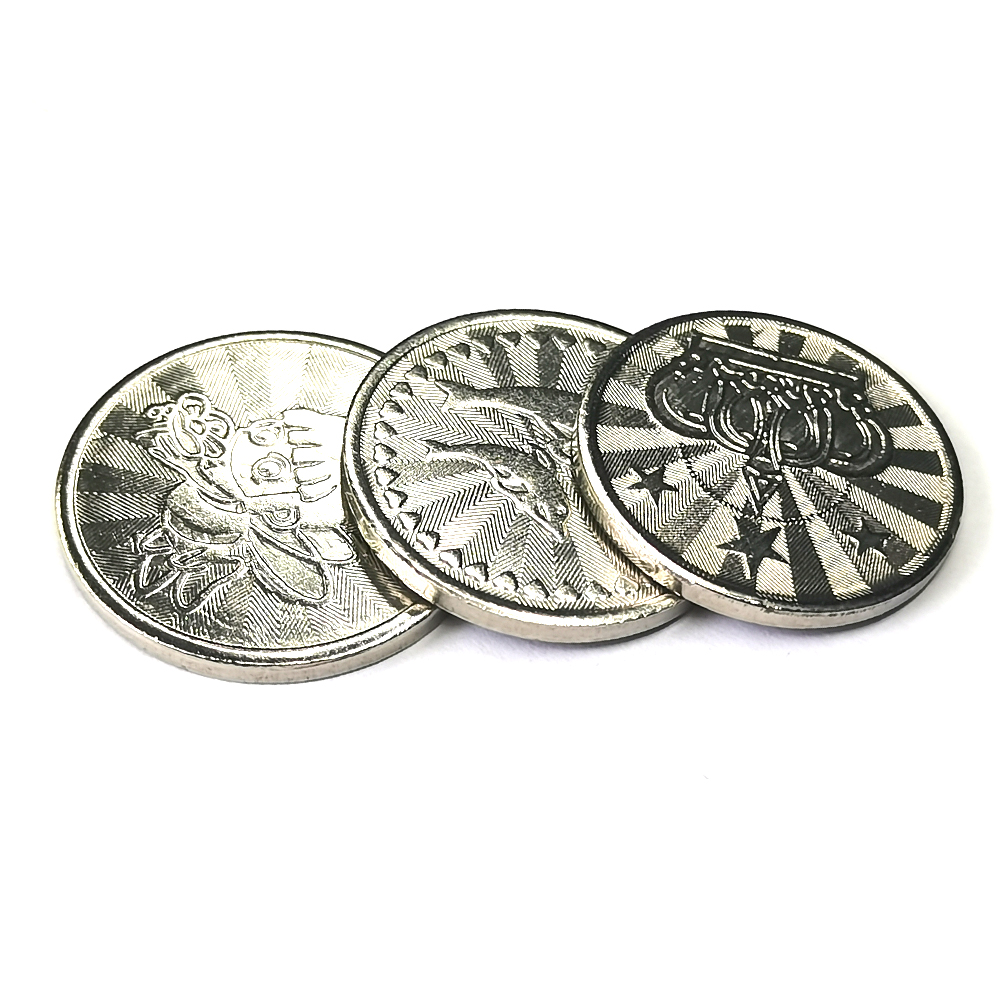100PCS  Coins Tokens Stainless – Arcade Games Vending recenzja i cena
