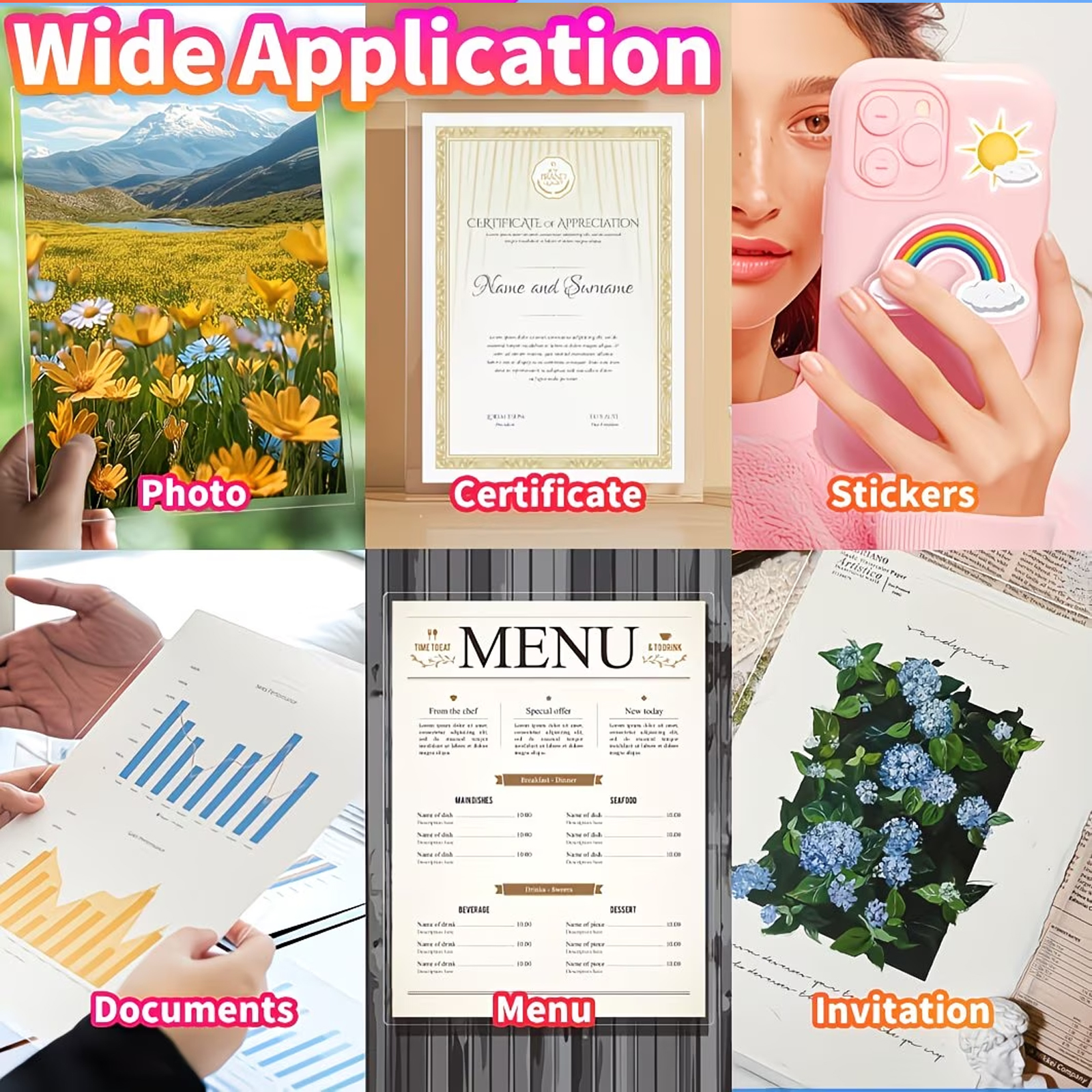 A4 Self-Adhesive Laminating Sh – Photo Booth Machine recenzja i cena