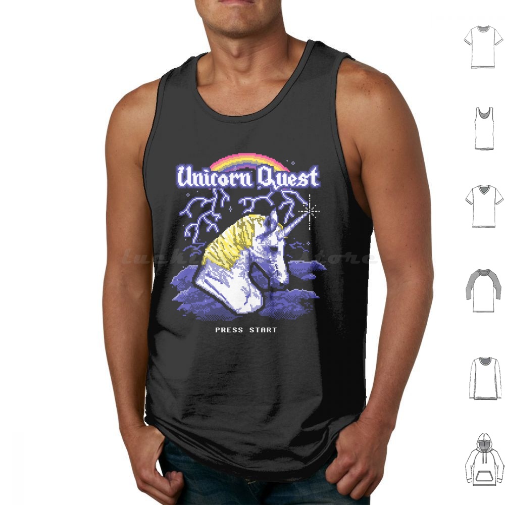 Unicorn Quest Tank Tops Vest S – Arcade Quest recenzja i cena