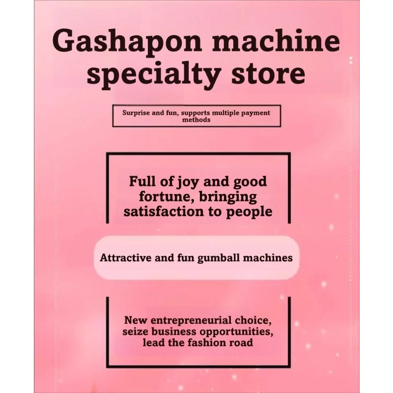 Commercial Large Gashapon Caps – Commercial Vending Machine recenzja i cena