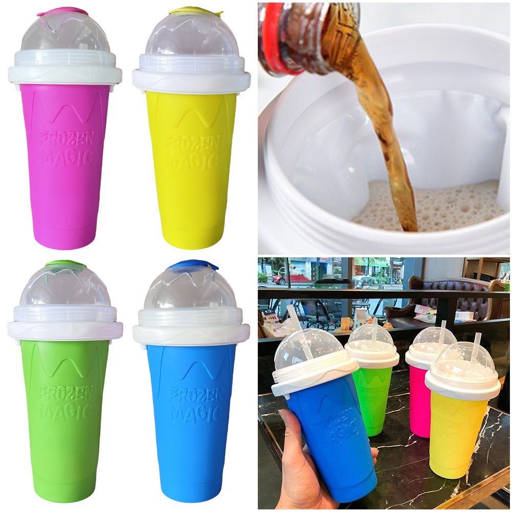 300ML Smoothies Squeeze Cup Qu – Slushie Machine Vending recenzja i cena