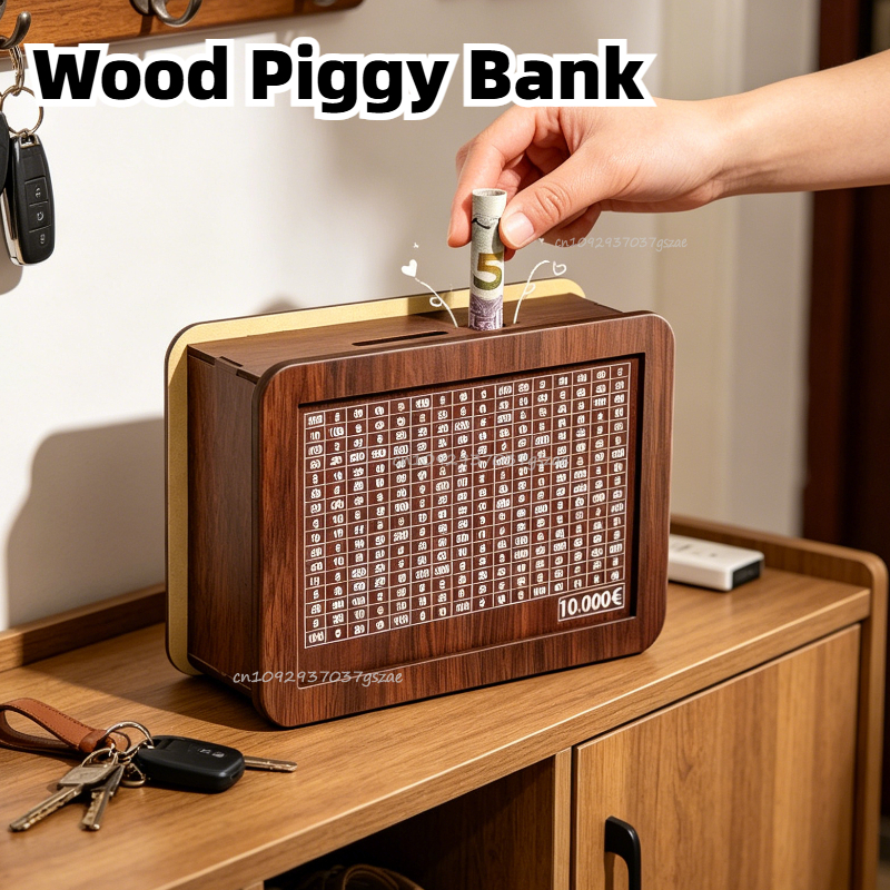 Wood Piggy Bank 1000 Euro Chil – Coin Operated Kiddie Ride recenzja i cena