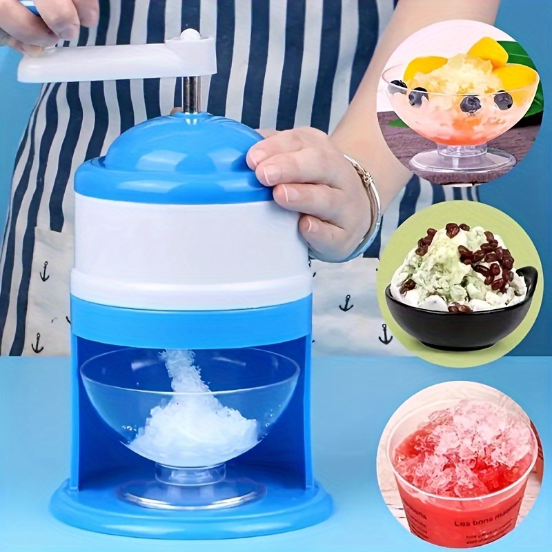 Portable Hand Crank Snow Cone  – Slushie Machine Vending recenzja i cena