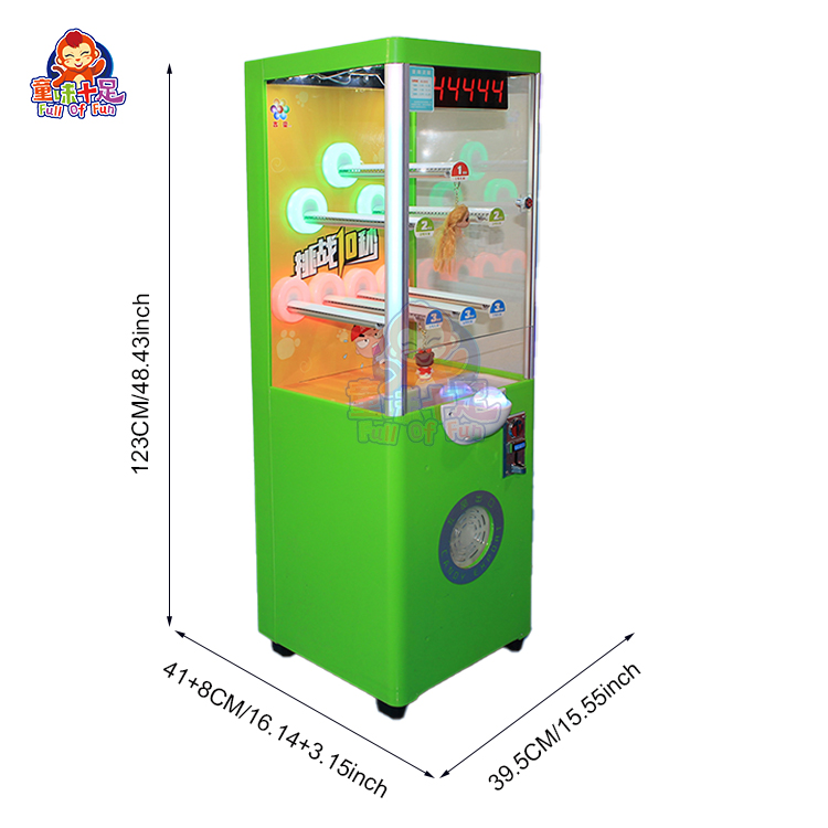 Coin Operated Ten Seconds Chal – Arcade Prize Vending Machine recenzja i cena