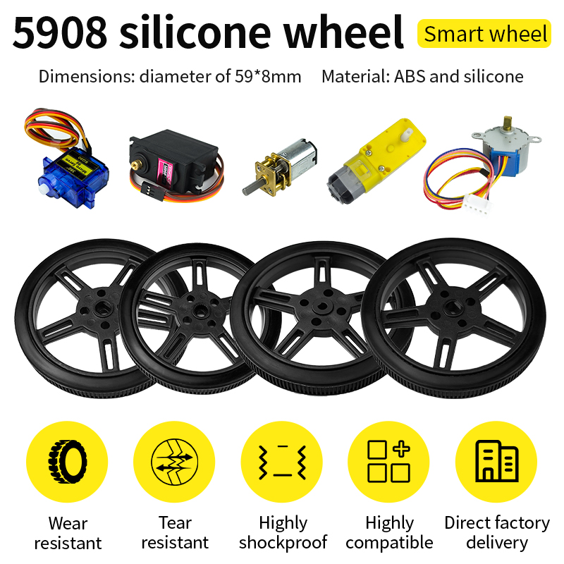 5908 Silicone Tire Wheel 360-d – Arduino Vending Machine Project recenzja i cena