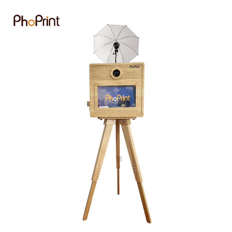 Phoprint Wood Photo Booth Vint – Photo Booth Machine recenzja i cena