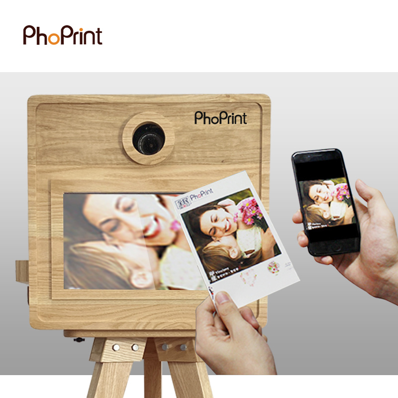 Phoprint Wood Photo Booth Vint – Photo Booth Machine recenzja i cena