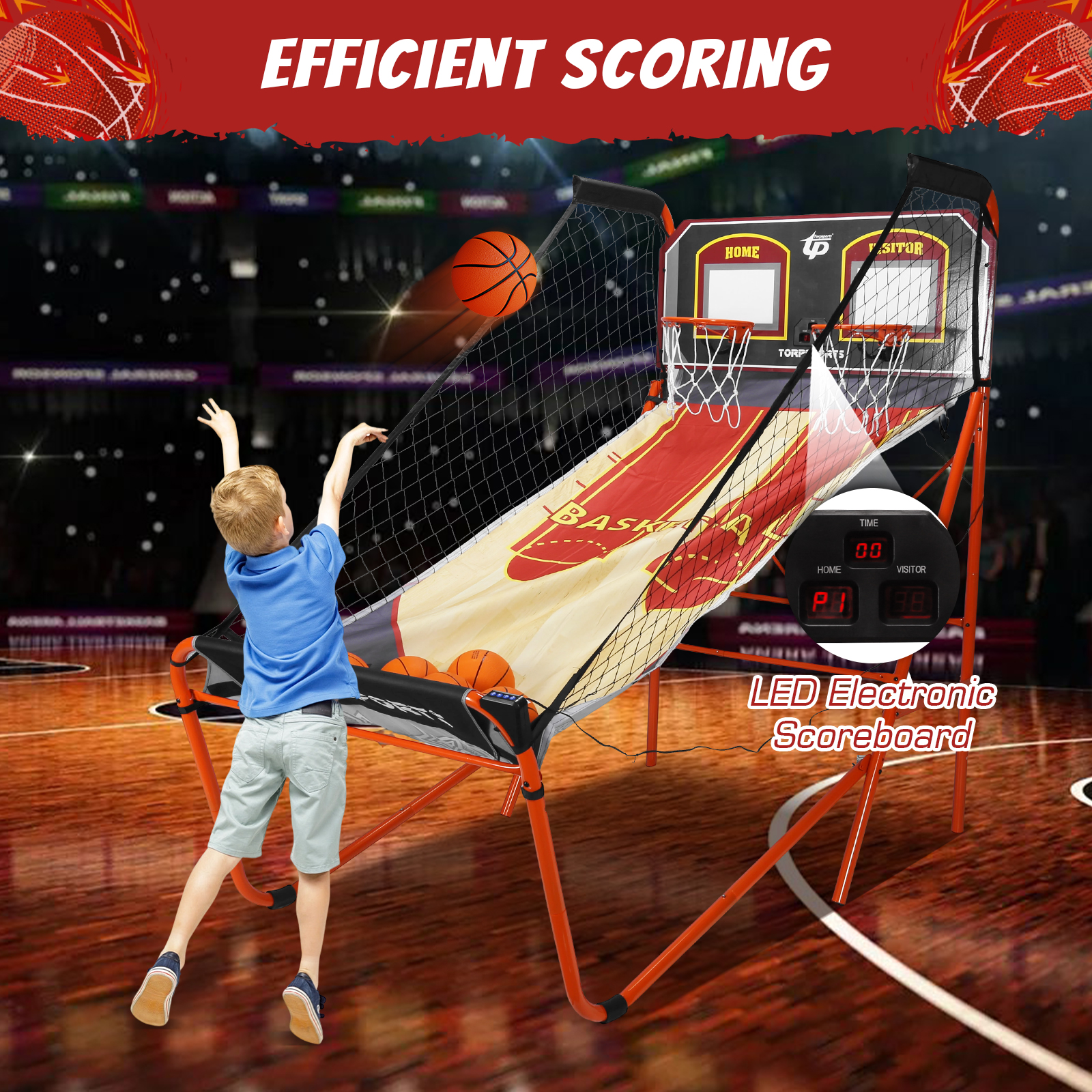 Arcade Cage Basketball Game LE – Arcade Games & Vending Llc recenzja i cena