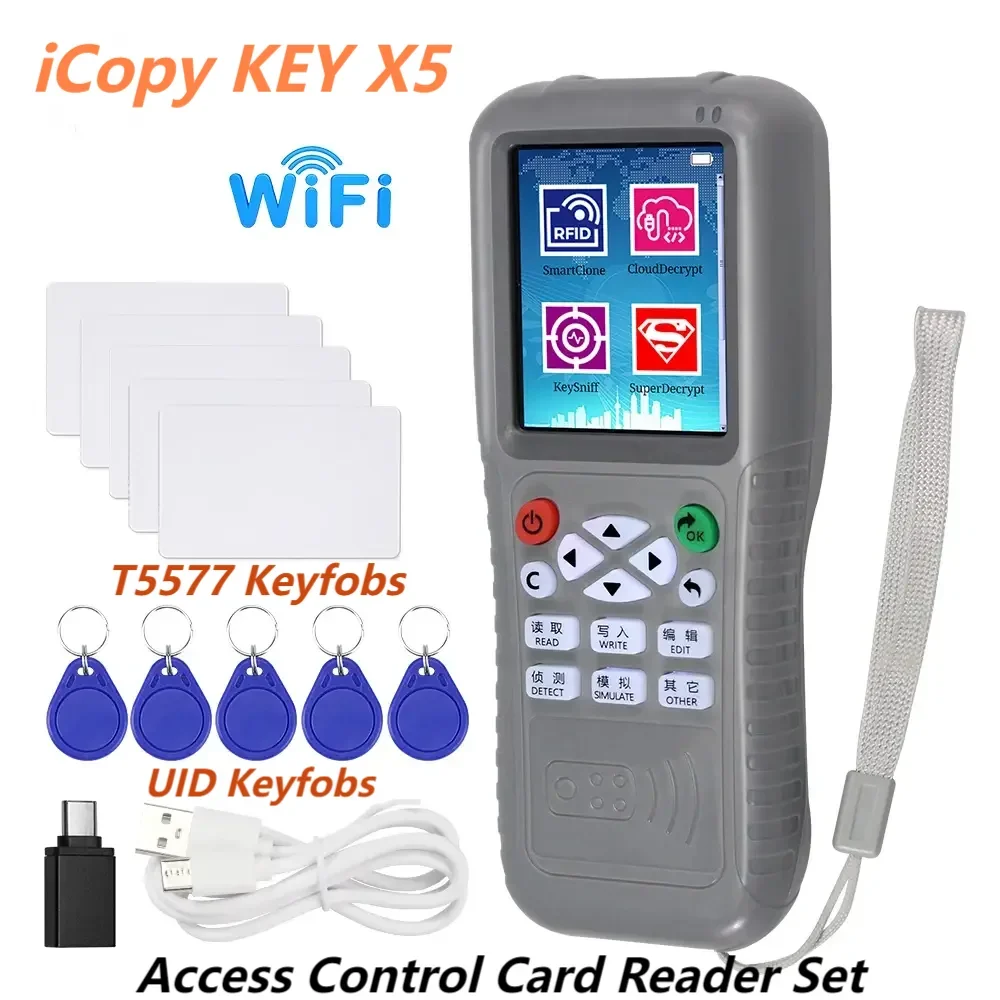 WiFi RFID Copier Duplicator NF – Nfc Card Reader Vending recenzja i cena
