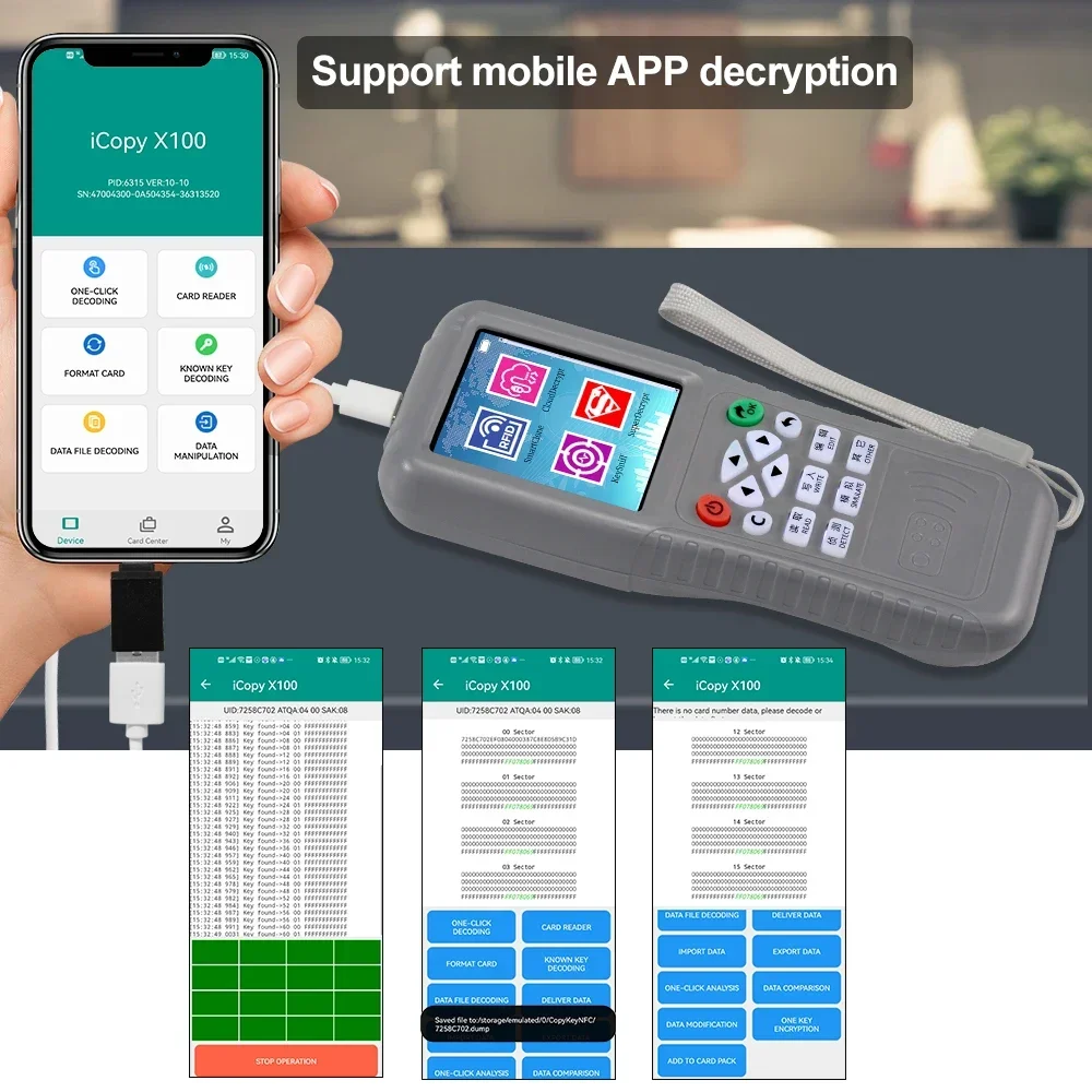 WiFi RFID Copier Duplicator NF – Nfc Card Reader Vending recenzja i cena