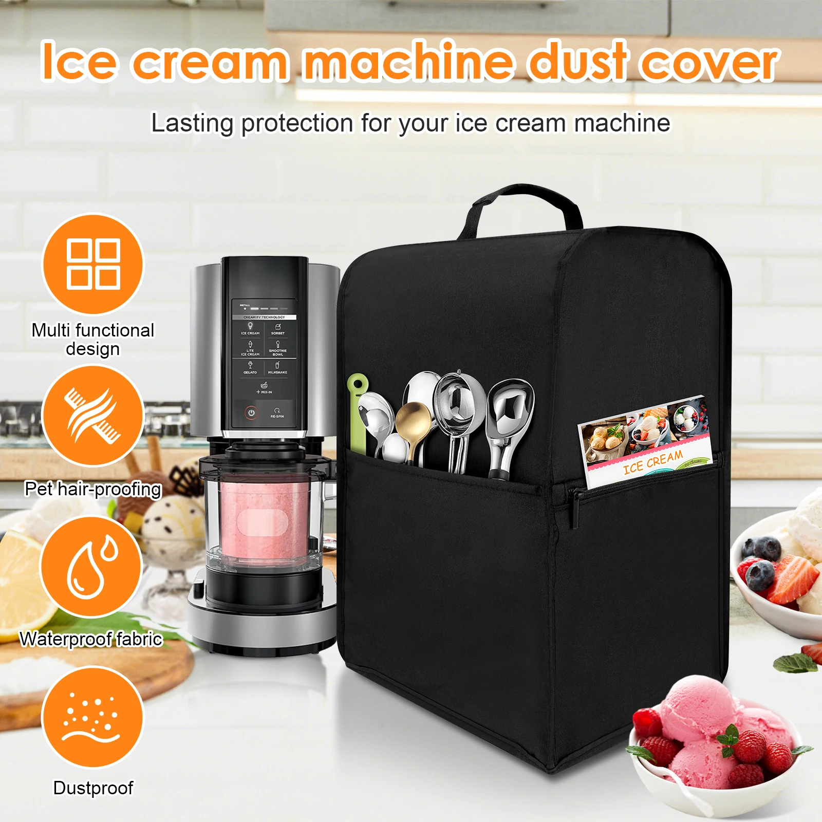 Waterproof Ice Cream Maker Pro – Slushie Machine Vending recenzja i cena