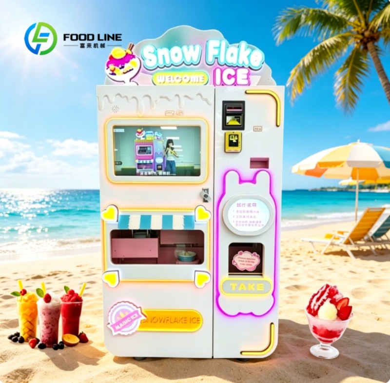 Automatic Smoothie Vending Mac – Slushie Machine Vending recenzja i cena