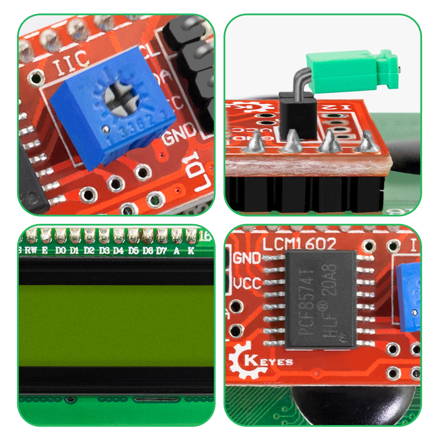 KEYES DC 3.3V LCD1602+I2C Modu – Arduino Vending Machine Project recenzja i cena